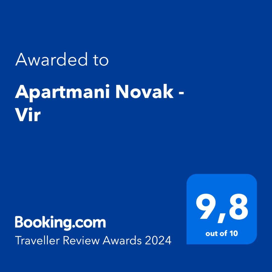 Apartmani Novak - Vir Esterno foto